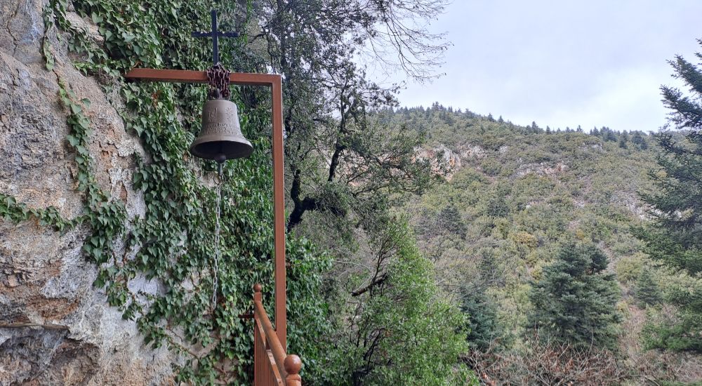 A bell in Menalon trail 6 Peloponnese